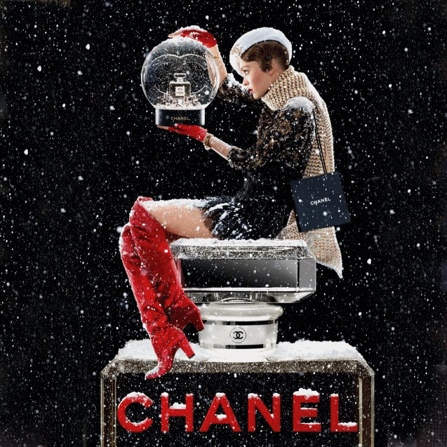 adn324 Chanel lily rose jean paul goude